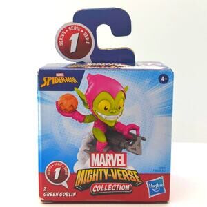 Marvel Mighty Verse Collection Spider-Man Green Goblin Toy, New